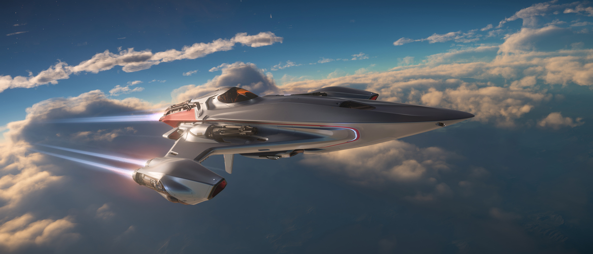 Artistic view of "L-21 Wolf"