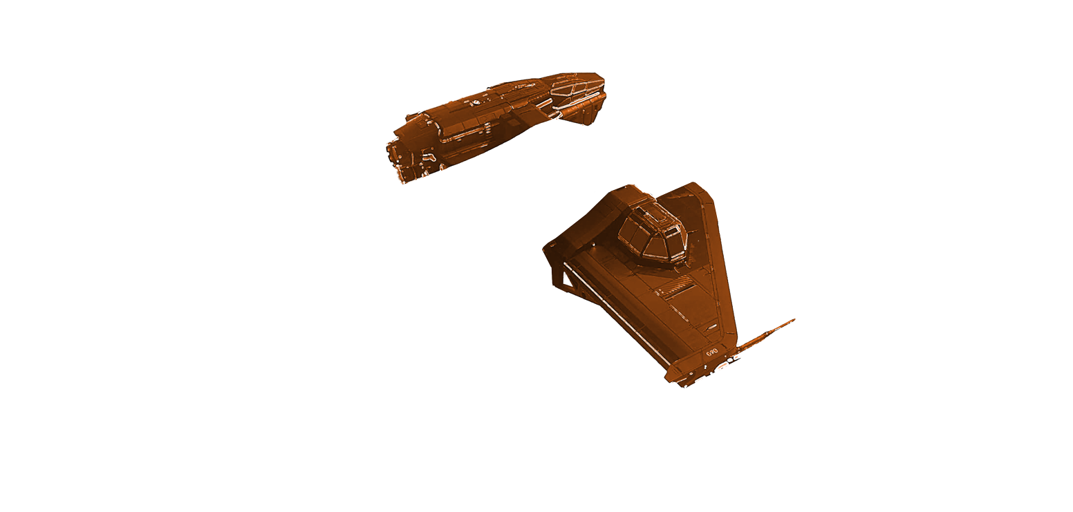 Artistic view of "Caterpillar Pirate Edition"