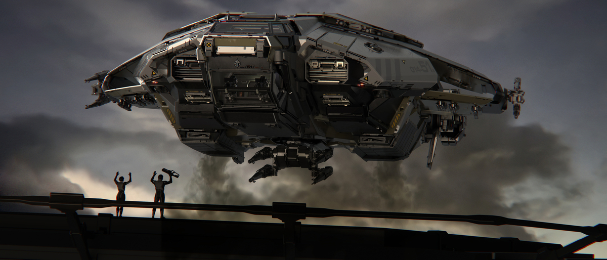 Artistic view of "Paladin"