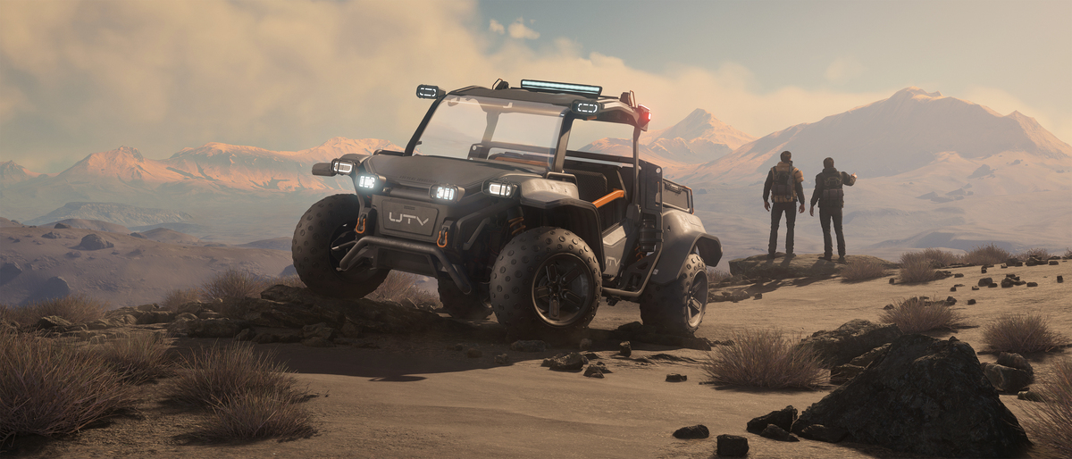 Artistic view of "UTV"