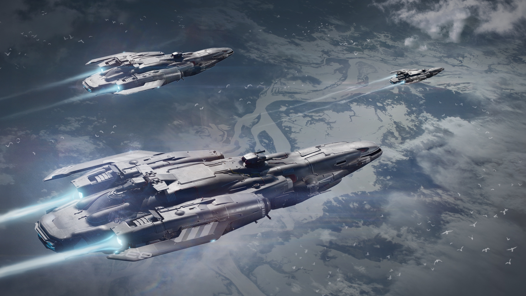 Artistic view of "Starlancer TAC"