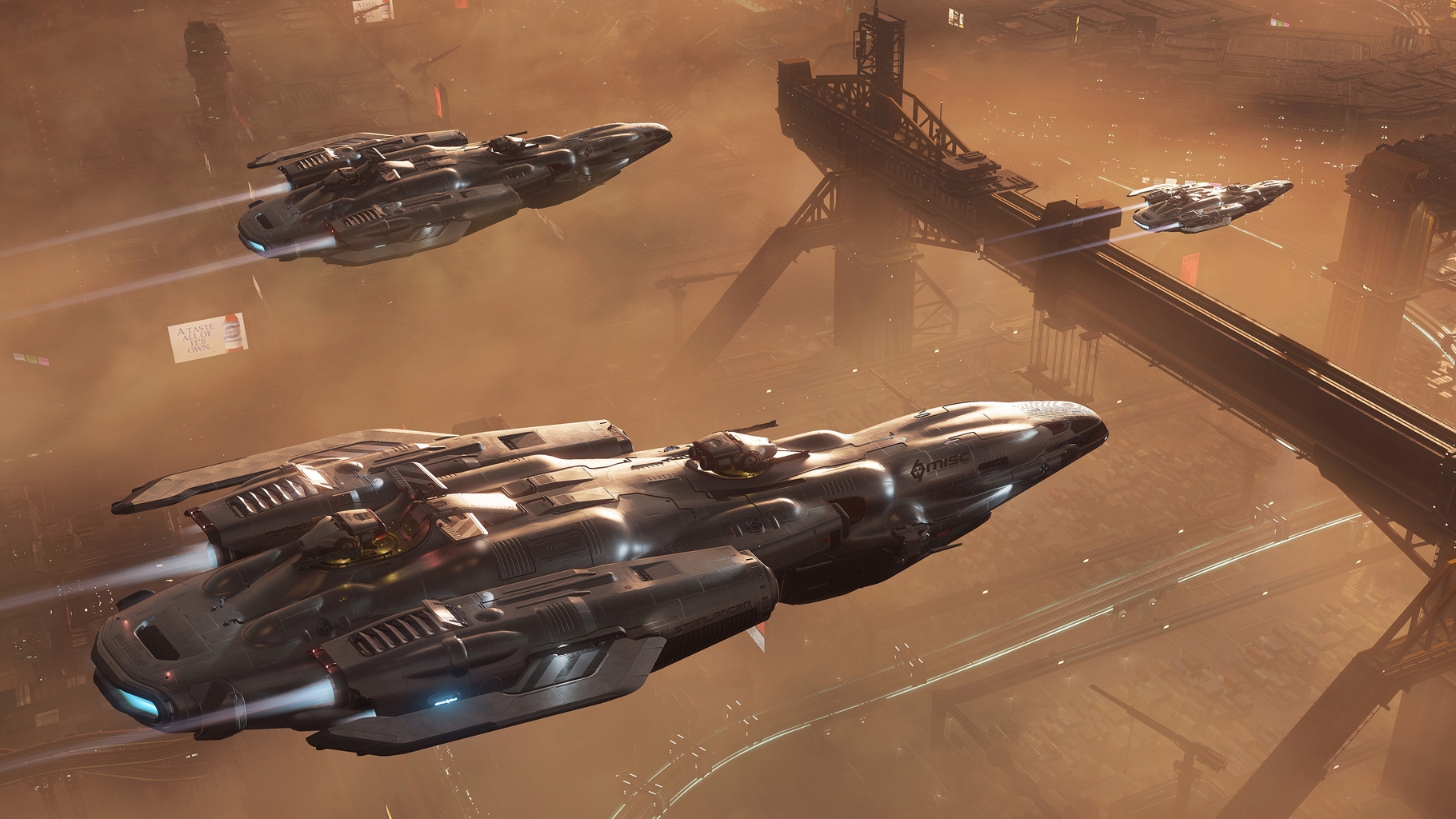 Artistic view of "Starlancer MAX"